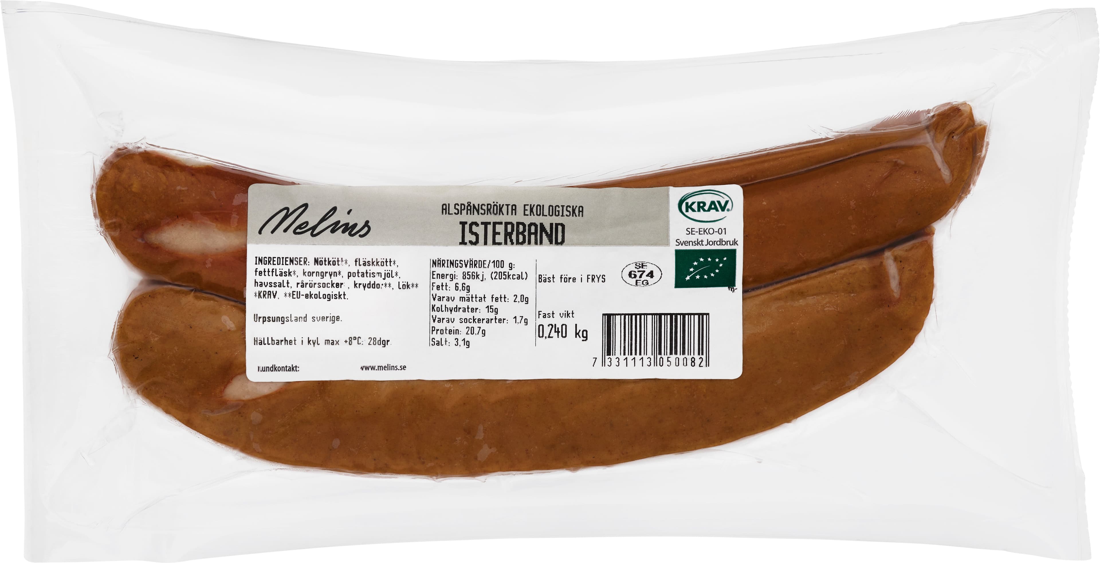 Isterband 220g KRAV FRYST